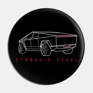 Starship Steel Pin