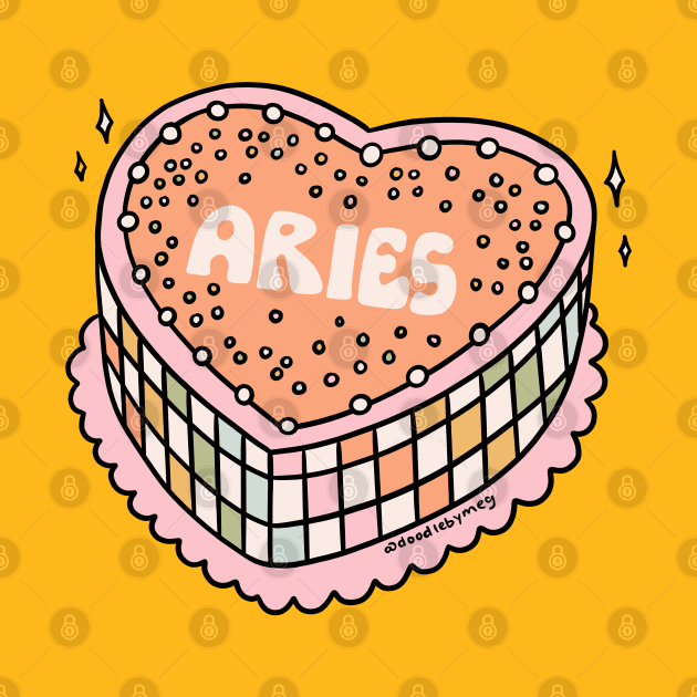 Aries Heat Cake by Doodle by Meg