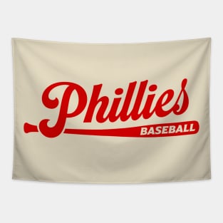 Phillies Baseball Bat Tapestry