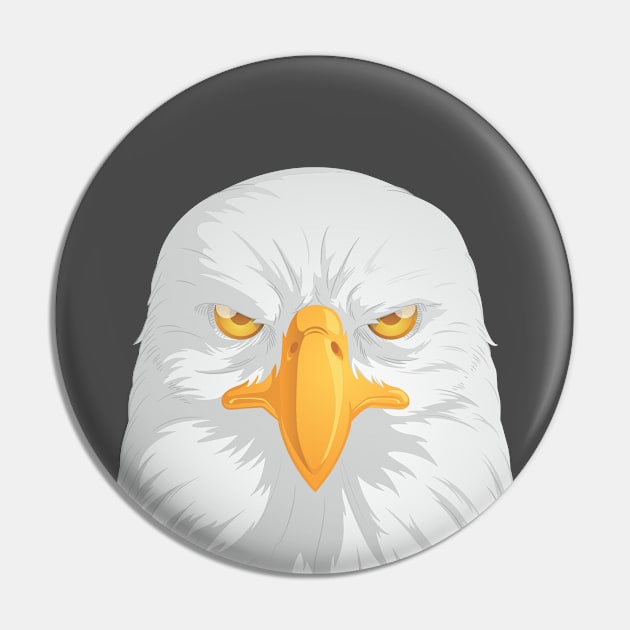 Bald Eagle Pin by Asykar