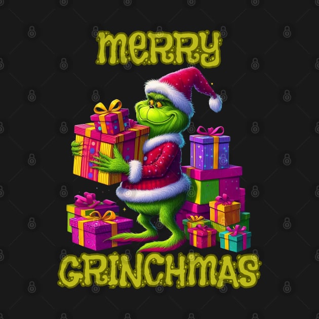 Christmas Grinch by BukovskyART