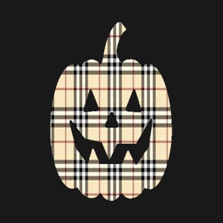 Pumpkin rocking plaid for Fall T-Shirt