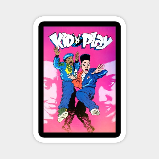 Kid 'n Play Cartoon Series Cover Magnet by Artist Club