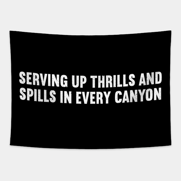 Serving Up Thrills and Spills in Every Canyon Tapestry by trendynoize