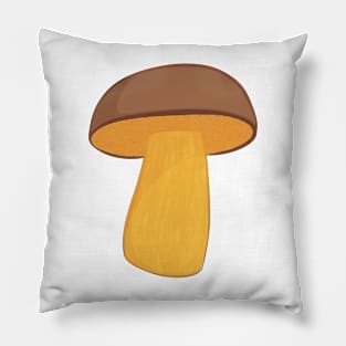 Bolete Mushroom Pillow