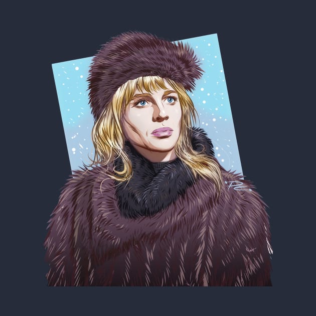 Julie Christie - An illustration by Paul Cemmick by PLAYDIGITAL2020