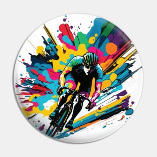 Cycling sports Pin