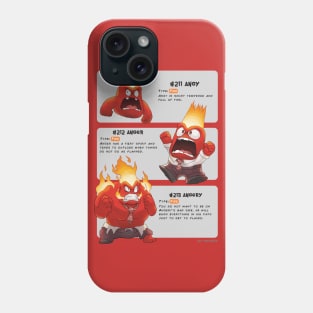 Anger Evolutions Phone Case