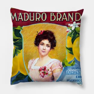 Maduro Brand, Crate label Pillow