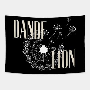 Dandelion Vintage Established Art Deco Positive Tapestry