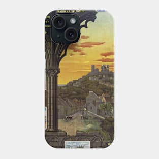 Laon France Vintage Travel Poster 1912 Phone Case