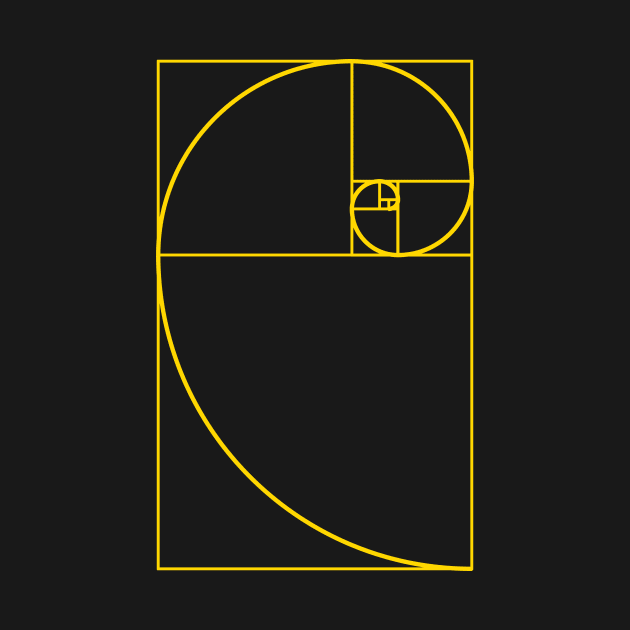 Golden Ratio Spiral Fibonacci Spiral by vladocar