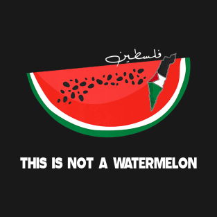 This Is Not A Watermelon - palestine watermelon T-Shirt