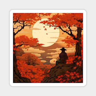 Japan autumn Magnet