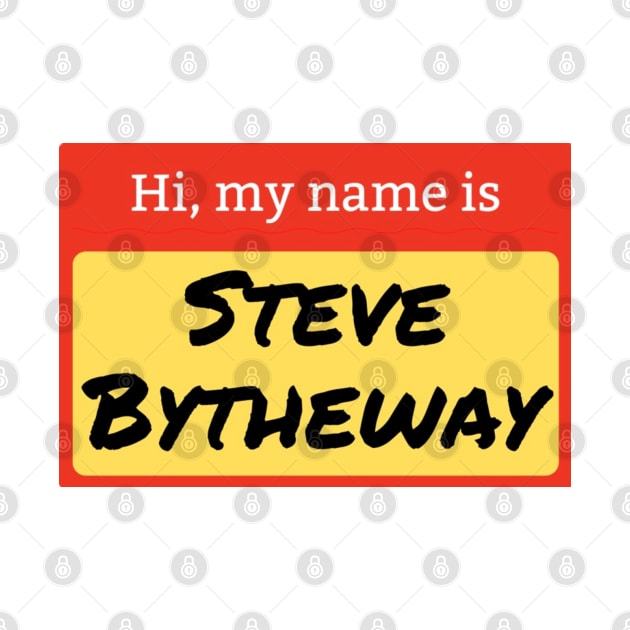 Steve Bytheway name badge by mywanderings