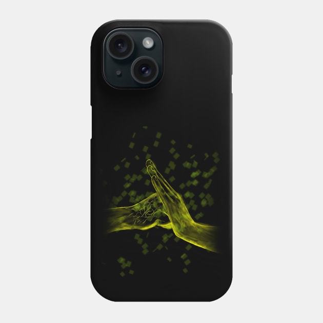 Iron Fist Hands Phone Case by Dnatz