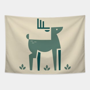 Blue deer Tapestry