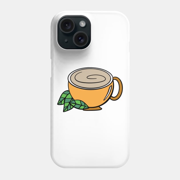 Cup of Tea Phone Case by Kelly Louise Art