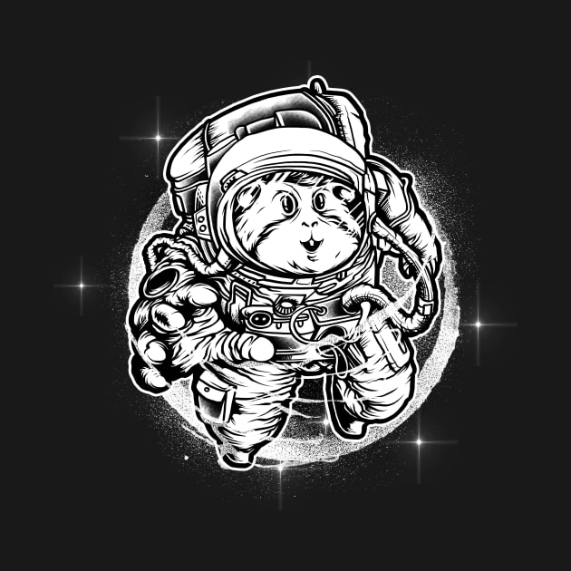 Spaceman Cavy by Clothes Frame