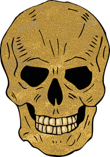 Pattern Skull #2 Magnet