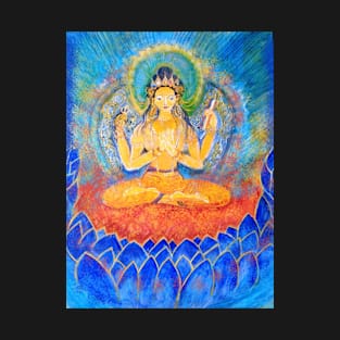 Prajnamaramita with rainbows T-Shirt