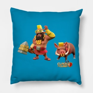 Super Hog Rider - Clash of Clans Pillow