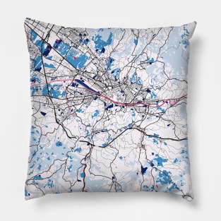 Florence - Italy MilkTea City Map Pillow