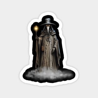 Scary Plague Doctor Magnet