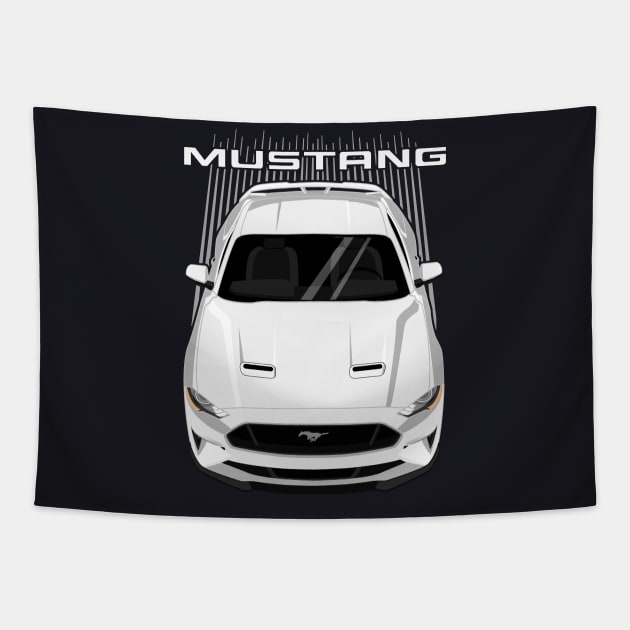 Mustang GT 2018 to 2019 - White Tapestry by V8social