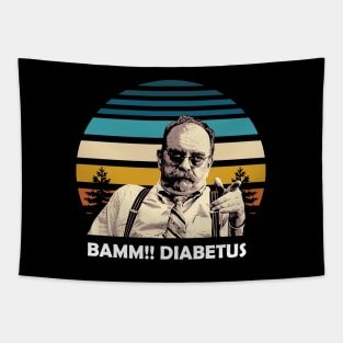 Bamm! Diabetus Sunset Tapestry