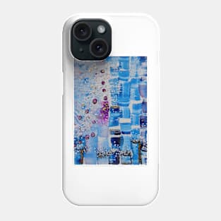 Blue Bricks Phone Case