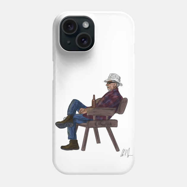 In Memory of Dave: Relax Phone Case by 51Deesigns