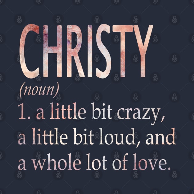 Christy Girl Name Definition by ThanhNga