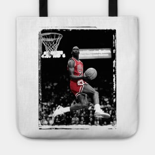 michael jordan dunk Tote