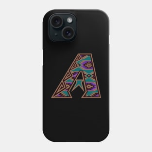 Native Print Dbacks A 2 Phone Case