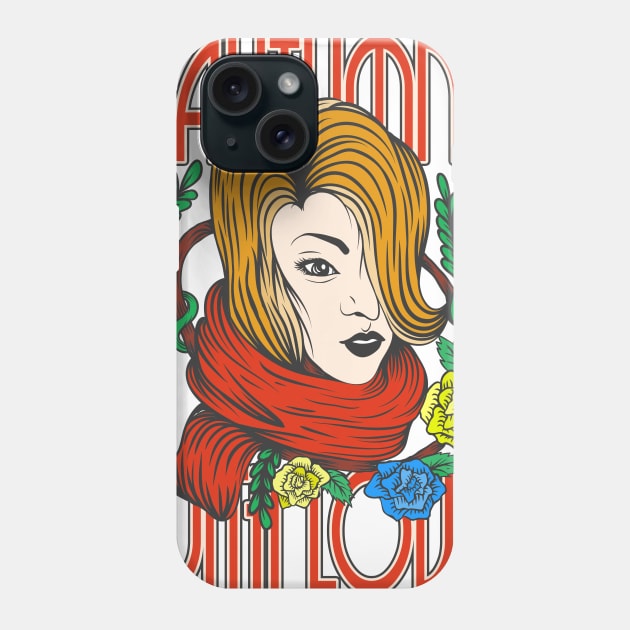 Autumn with Love Phone Case by black8elise