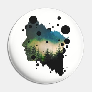 Face Of The Forest Pin