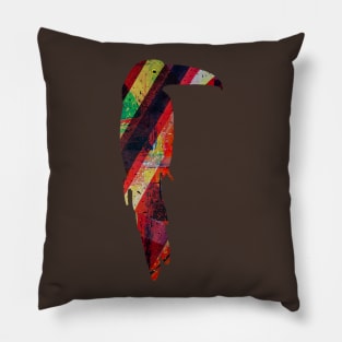 Colorful art Parott Pillow