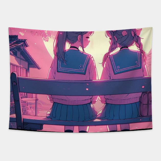 Lofi Girl - A Gossip Tapestry by AnimeVision