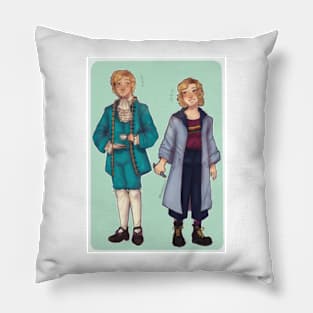 stede bonnet & the 13th doctor Pillow