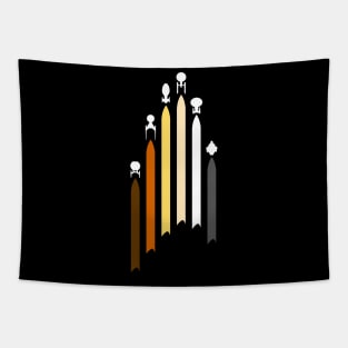 Star Trek Bear Pride Tapestry