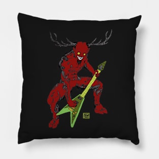 WENDIGO AIR GUITAR DEMON OF THE 80's THRASH Pillow