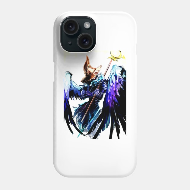 Fantasy Black Mage Phone Case by SkyfrNight