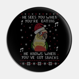 Christmas Snack Male pineapple conure Pin