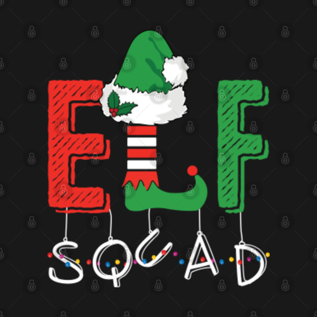 Disover Elf Squad Christmas - Elf Squad - T-Shirt