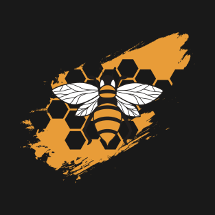 Bee honeycomb insect beekeeper gift T-Shirt