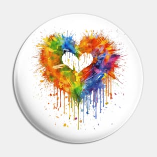 Pride Hearts Pin