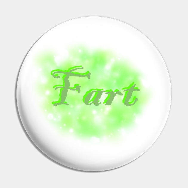 Fart Pin by Fickle and Fancy