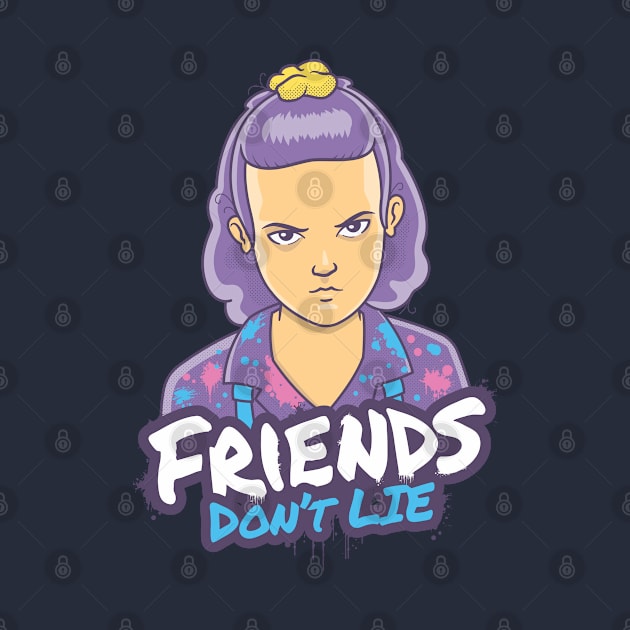 Friends Don't Lie - Eleven - Stranger Things by zoljo