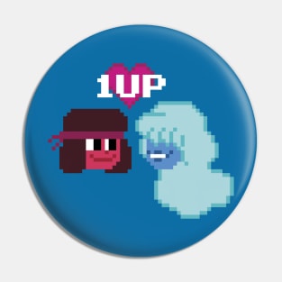 Ruby & Sapphire 1UP Pin